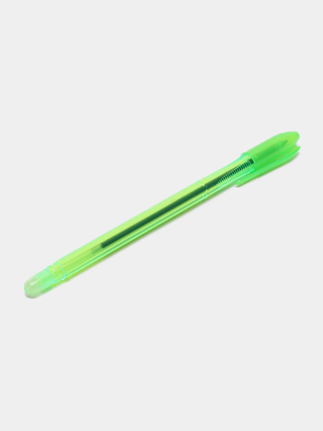 Желтый ручка шариковая "VeGa. Neon Crystal" синяя, 0,7 мм