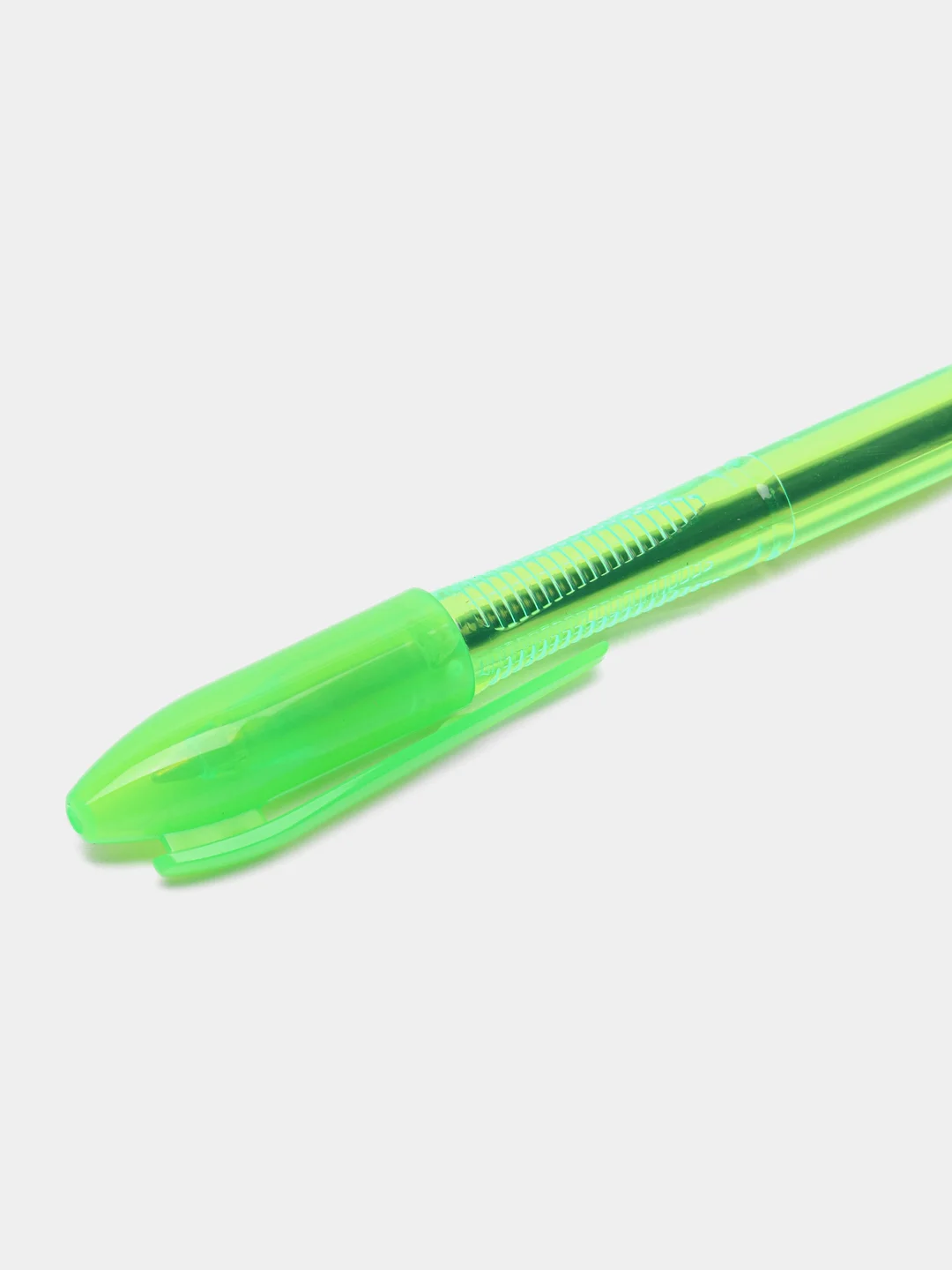 Желтый ручка шариковая "VeGa. Neon Crystal" синяя, 0,7 мм