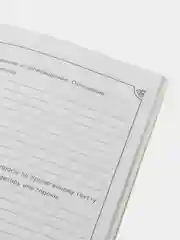 Ледяной читательский дневник А5, 24 листа на скрепке