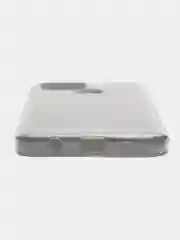 Серебряный чехол блестящий Xiaomi Redmi A1 Plus, Redmi A2 Plus, накладка c блёстками, Редми А1+ / А2+