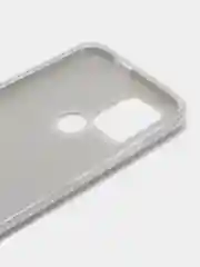 Серебряный чехол блестящий Xiaomi Redmi A1 Plus, Redmi A2 Plus, накладка c блёстками, Редми А1+ / А2+