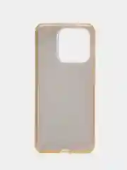 Золотой чехол блестящий Xiaomi Redmi 12C накладка c блёстками Редми 12С