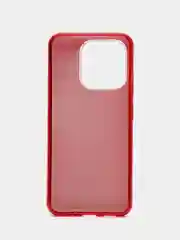 Красный чехол блестящий Xiaomi Redmi 12C накладка c блёстками Редми 12С
