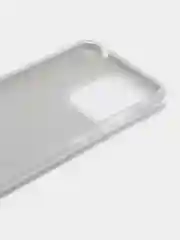Серебряный чехол блестящий Xiaomi Redmi 12C накладка c блёстками Редми 12С
