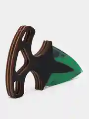 Зеленый нож тычковый деревянный cs go, "кс го", 2 шт