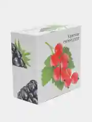 Вишнёвый кубики детские пластмассовые  с картинками "Лесные / домашние животные"