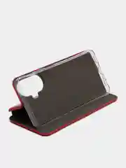 Красный чехол-книжка для Realme C55 / Реалми С55