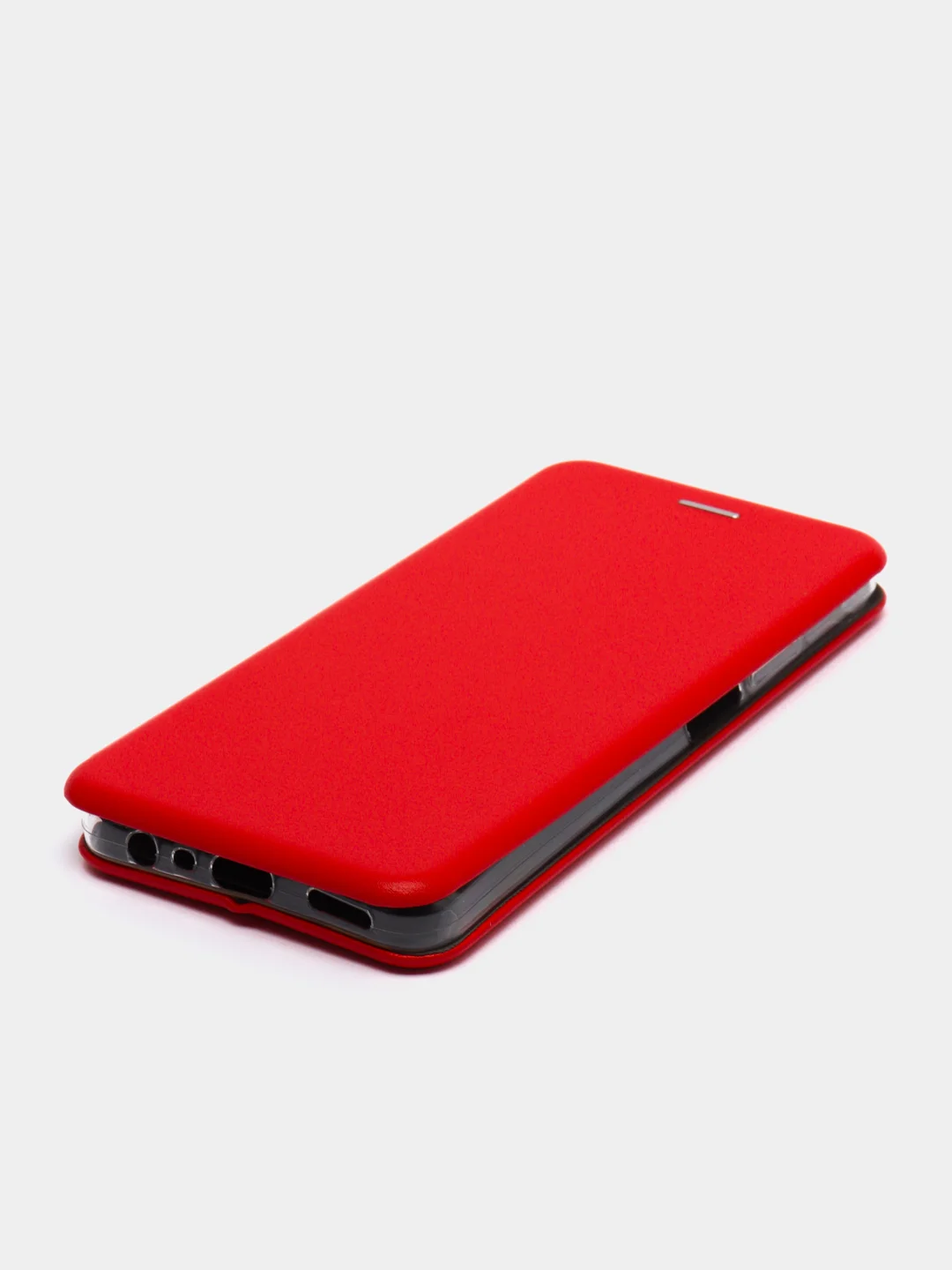 Красный чехол-книжка для Realme C55 / Реалми С55