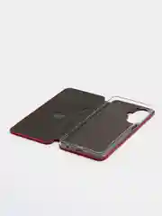 Красный чехол-книжка для Realme C55 / Реалми С55
