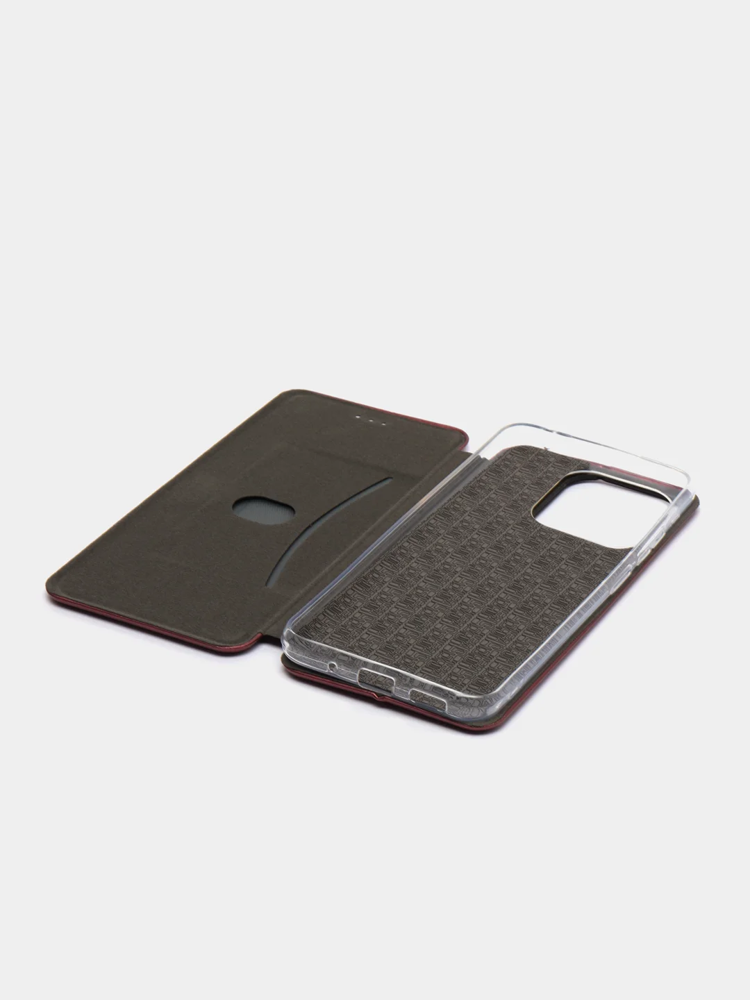 Пурпурный чехол-книжка для Xiaomi Redmi 12C / Сяоми Редми 12С