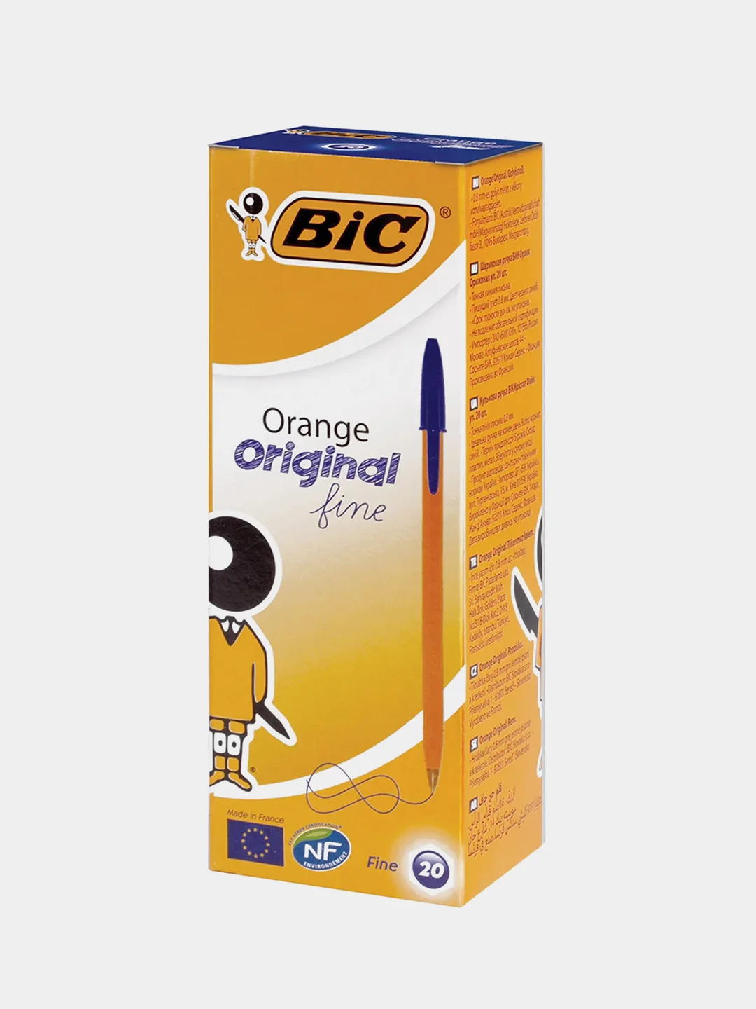 Ручка шариковая Bic Orange, Синяя, 8099221