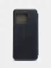 Темно-синий чехол-книжка для Xiaomi Redmi 12C / Сяоми Редми 12С