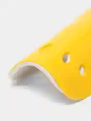 Желтый щитки футбольные