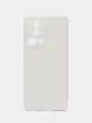 Белый чехол для Xiaomi 13 Lite силиконовый (Ксиоми 13 лайт), силиконовый, c защитой камеры