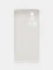 Белый чехол для Xiaomi 13 Lite силиконовый (Ксиоми 13 лайт), силиконовый, c защитой камеры