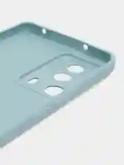 Светло-синий чехол для Xiaomi 13 Lite силиконовый (Ксиоми 13 лайт), силиконовый, c защитой камеры