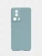 Светло-синий чехол для Xiaomi 13 Lite силиконовый (Ксиоми 13 лайт), силиконовый, c защитой камеры