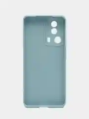 Светло-синий чехол для Xiaomi 13 Lite силиконовый (Ксиоми 13 лайт), силиконовый, c защитой камеры