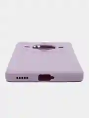 Лавандовый чехол для Huawei Honor X9A, X, 9A, силиконовый  (Хонор х9а), силиконовый, c защитой камеры