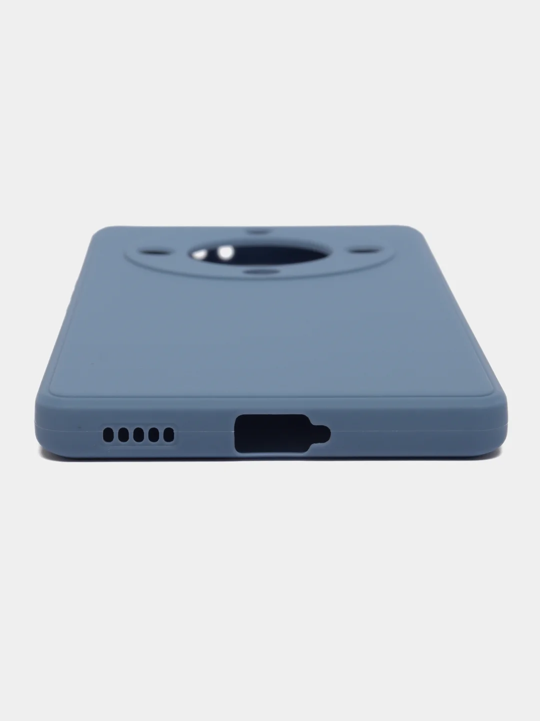 Синий меланж чехол для Huawei Honor X9A, X, 9A, силиконовый  (Хонор х9а), силиконовый, c защитой камеры
