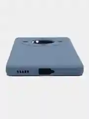 Синий меланж чехол для Huawei Honor X9A, X, 9A, силиконовый  (Хонор х9а), силиконовый, c защитой камеры
