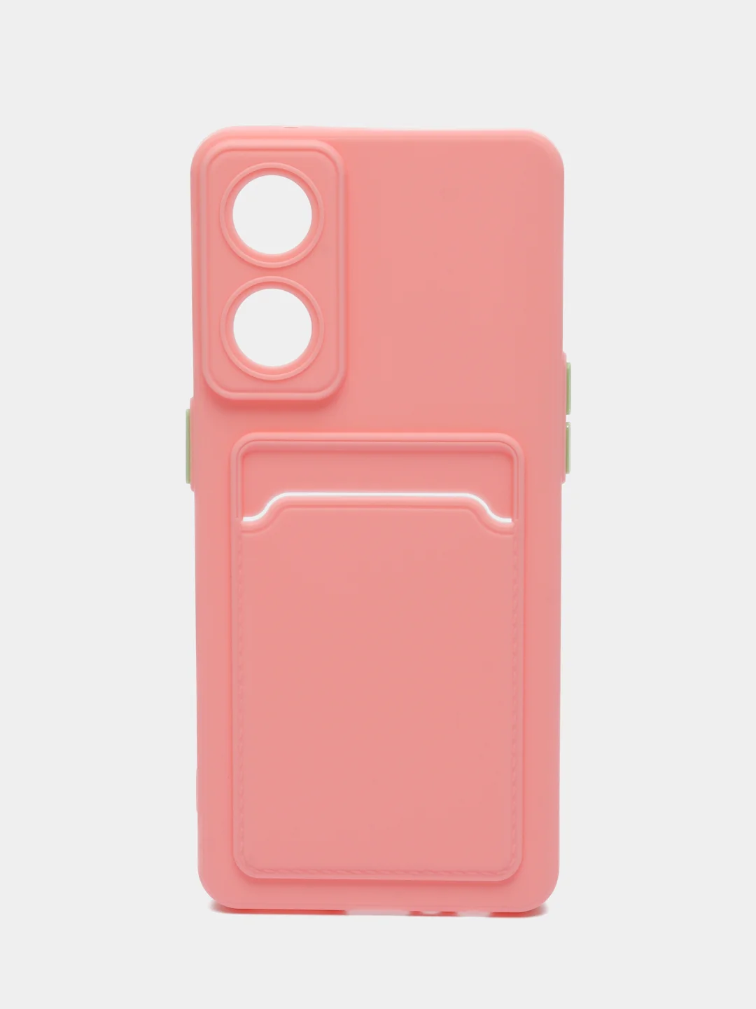 Пудровый чехол для OPPO Reno 8T 4G (Оппо Рено 8Т), силиконовый, прозрачный
