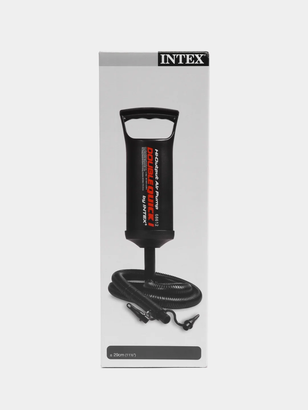 Ручной насос "INTEX", Насос с 3 насадками "ИНТЕКС"