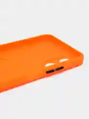 Оранжевый чехол для OPPO A17 / A17K (Оппо А17 / 17К), силиконовый, прозрачный