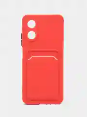 Коралловый чехол для Oppo A17 / A17K, Оппо А17 / 17К, силиконовый