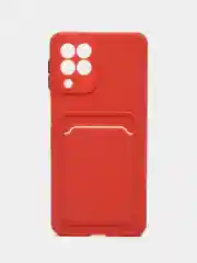 Коралловый силиконовый чехол для Samsung Galaxy M53 5G (Самсунг Галакси М53 5Ж) матовый