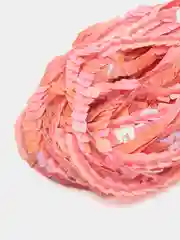 Коралловый лента из пайеток