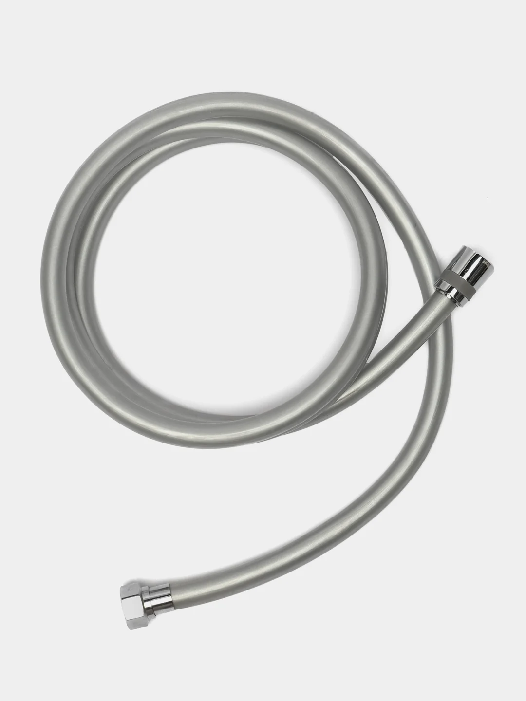 Potato шланг для душа 1.5-2.0м Silverflex Twist силикон, хром