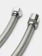 Potato шланг для душа 1.5-2.0м Silverflex Twist силикон, хром