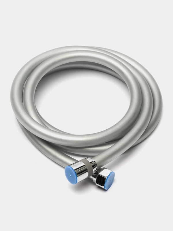 Potato шланг для душа 1.5-2.0м Silverflex Twist силикон, хром