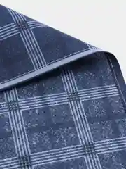 Платок носовой мужской синий, 12 штук