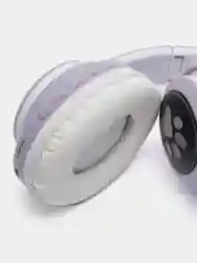 Фиолетовый наушники беспроводные детские STN-28 PRO с ушками