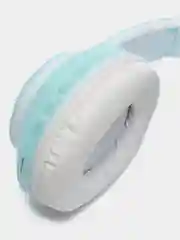 Бирюзовый наушники беспроводные детские STN-28 PRO с ушками