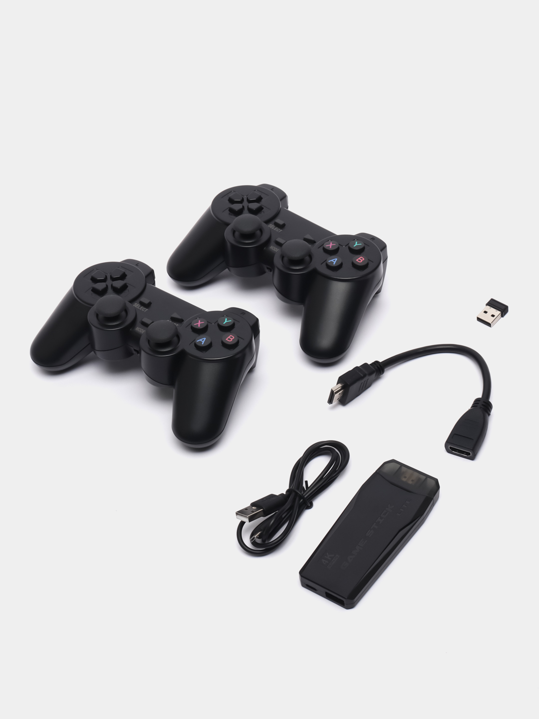 Игровая приставка Game Stick, 1000 ретро игр, 64 Gb купить по цене 2600 ₽ в  интернет-магазине KazanExpress