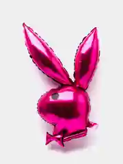 Фуксия шар фигура "Зайчик Playboy", плейбой на девичник