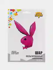 Фуксия шар фигура "Зайчик Playboy", плейбой на девичник