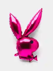 Фуксия шар фигура "Зайчик Playboy", плейбой на девичник