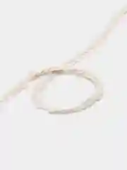 Белый лента из пайеток