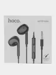 Черный наушники с микрофоном Hoco M101 Max, с разъёмом Jack 3.5 mm