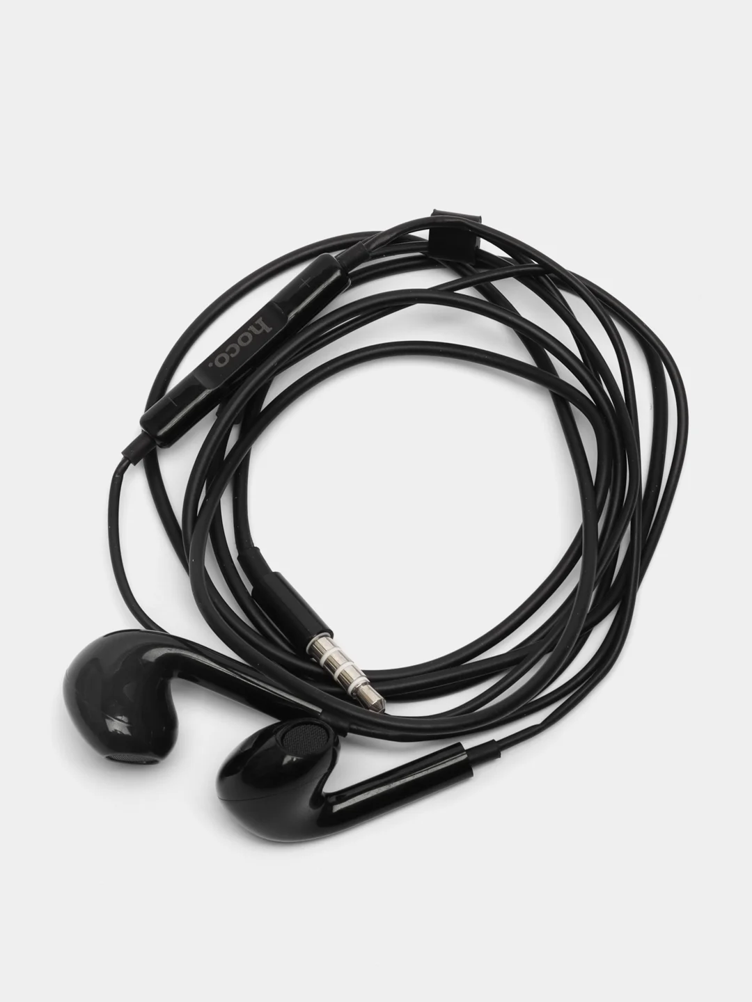 Черный наушники с микрофоном Hoco M101 Max, с разъёмом Jack 3.5 mm