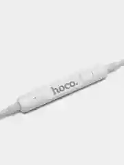 Белый наушники с микрофоном Hoco M101 Max, с разъёмом Jack 3.5 mm