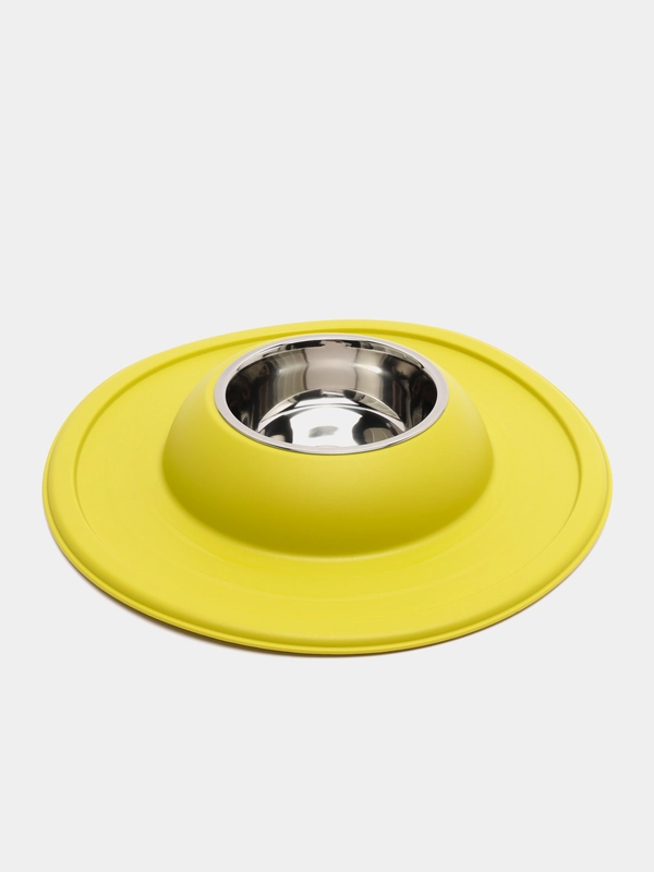 Миска для животных Soft Touch, Lilli Pet, 39*39*6 см, 400 мл 20-5763, грушевый