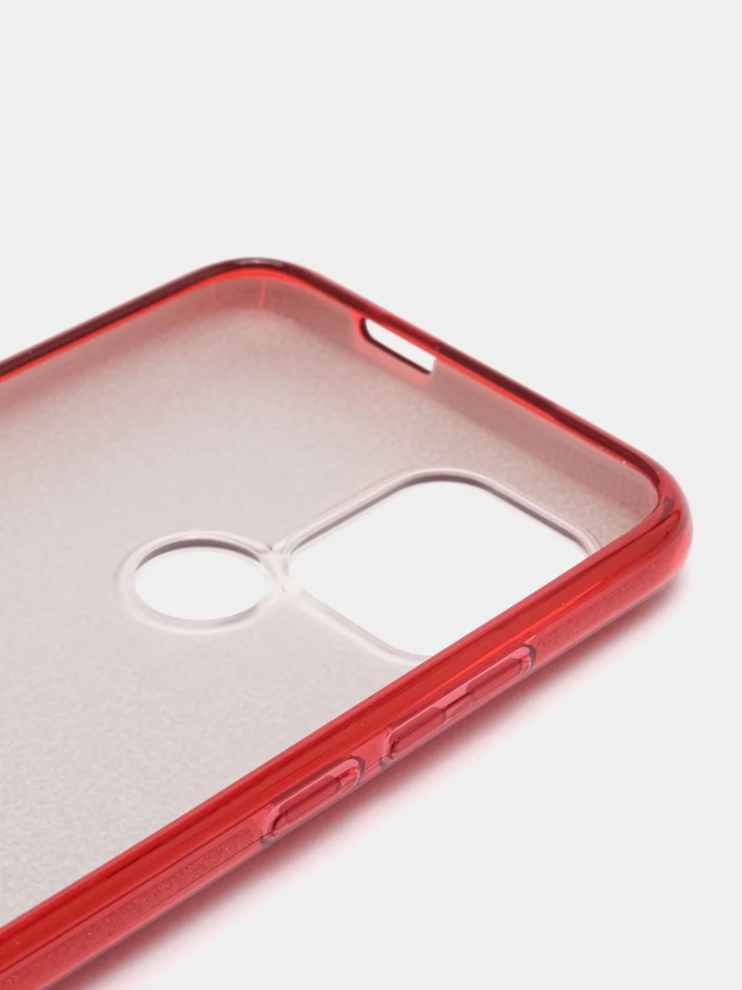 Красный чехол блестящий Xiaomi Redmi A1 Plus, Redmi A2 Plus, накладка c блёстками, Редми А1+ / А2+