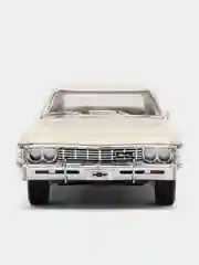Бежевый машинка металлическая инерционная 1967 Chevrolet Impala (Импала) KT5418D 1:43 Kinsmart