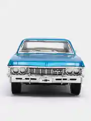 Синий машинка металлическая инерционная 1967 Chevrolet Impala (Импала) KT5418D 1:43 Kinsmart