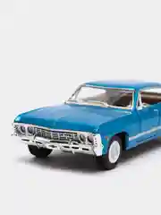 Синий машинка металлическая инерционная 1967 Chevrolet Impala (Импала) KT5418D 1:43 Kinsmart